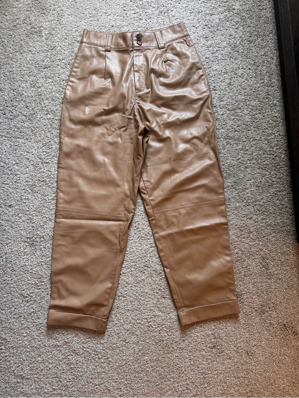 Zara Faux Leather Pants -